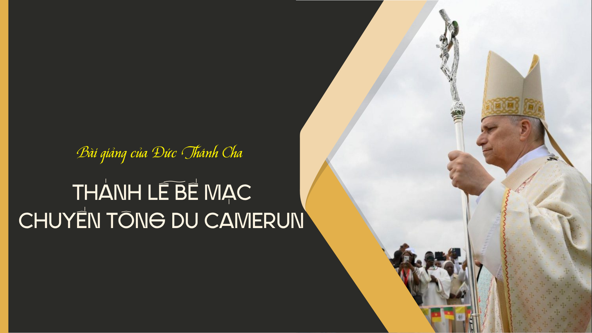 Bài giảng của Đức Thánh Cha Lêô XIV trong Thánh lễ bế mạc chuyến tông du Camerun